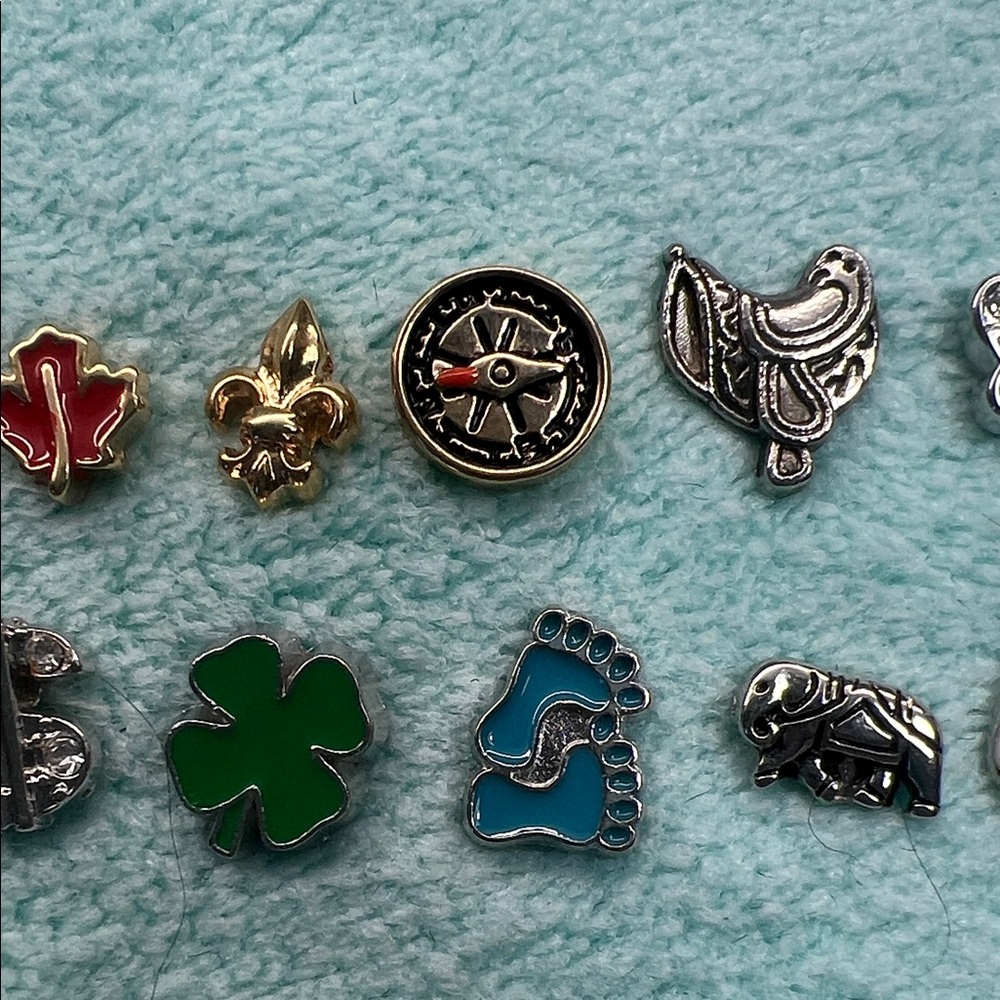 Floating Locket Charms - Canada theme - Picture 3 of 4